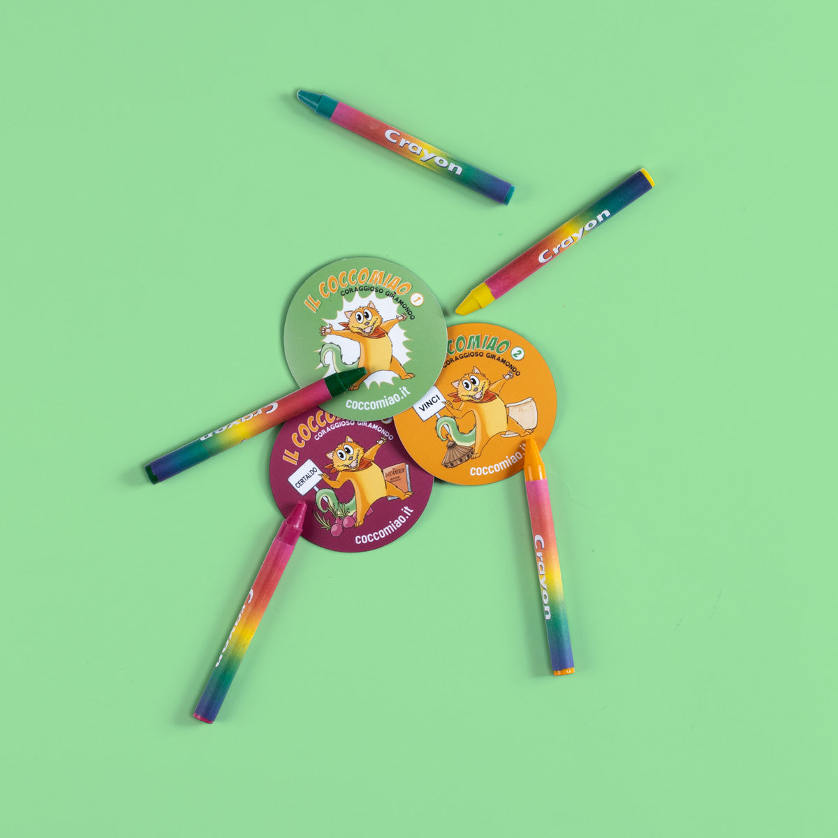 Il Coccomiao va a zonzo + 3 calamite + 3 stickers in omaggio