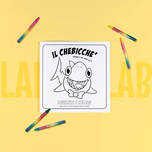 Il Chebicché LAB - gioca, colora, divertiti (20 pagine)