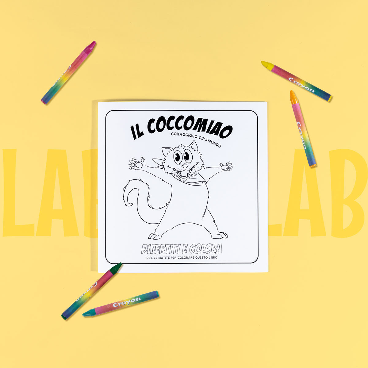 Il Coccomiao LAB - gioca, colora, divertiti (20 pagine)