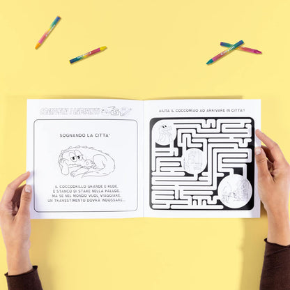 Il Coccomiao LAB - gioca, colora, divertiti (20 pagine)