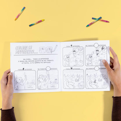 Il Coccomiao LAB - gioca, colora, divertiti (20 pagine)